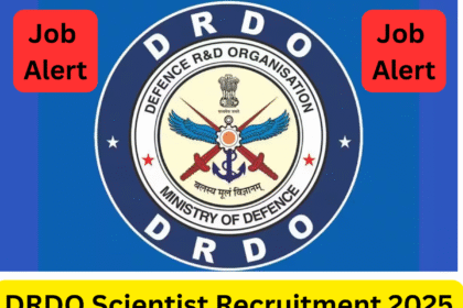 DRDO Scientist Recruitment 2025