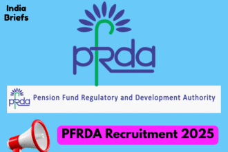 PFRDA Grade A Vacancy 2025