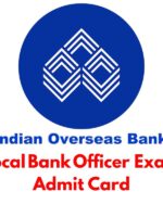 IOB LBO Admit Card 2025