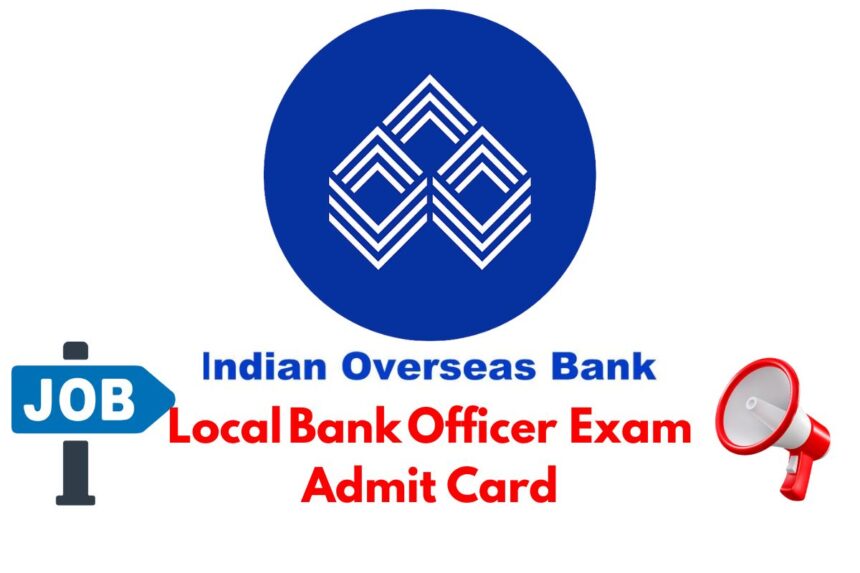 IOB LBO Admit Card 2025