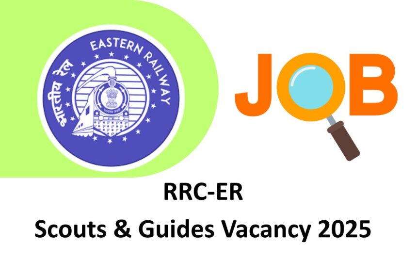 RRC ER Scouts Guides Vacancy 2025